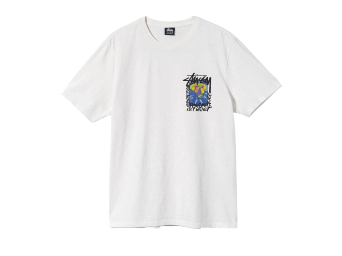 ★関税込★Stussy★Stussy Camellias Pig. Dyed T-Shirt Natural Stüssy - Camellias Dyed T-shirt | HBX - Globally Curated