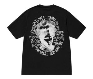Stussy Camelot Tee Pigment Dyed Black