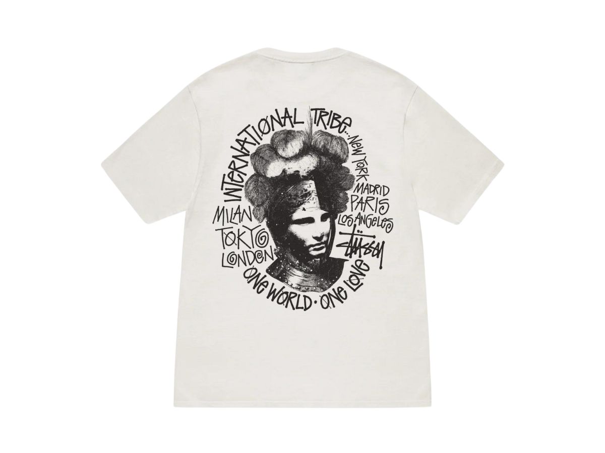 ช้อป Stussy Camelot Tee Pigment Dyed Naturalของแท้ที่ SASOM