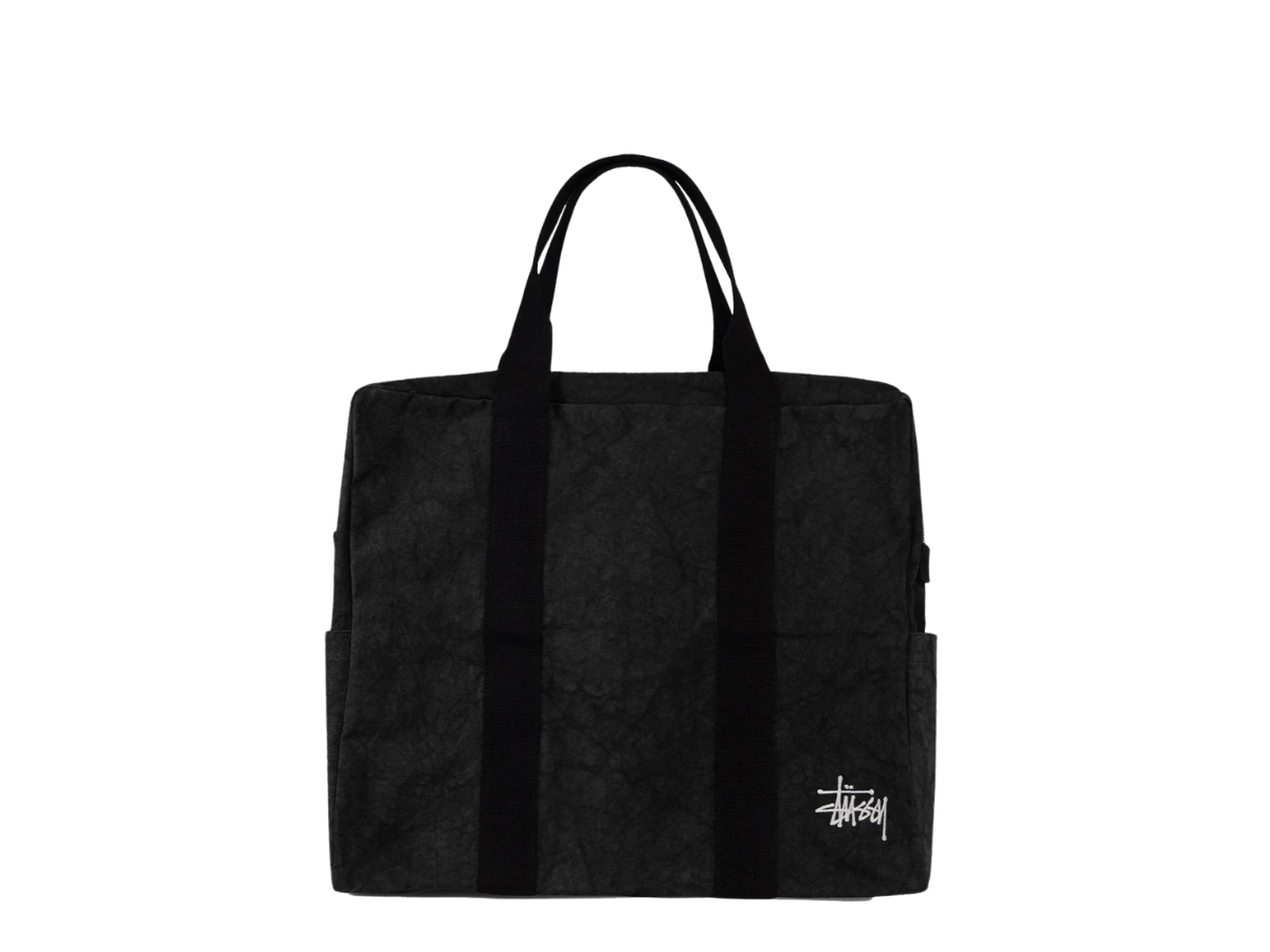 Buy Stussy Canvas Flight Bag Washed Black | SASOM