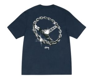 Stussy Chain-Link Tee Navy