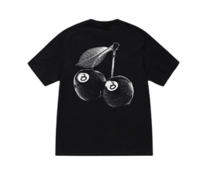 Stussy Cherries Tee Black