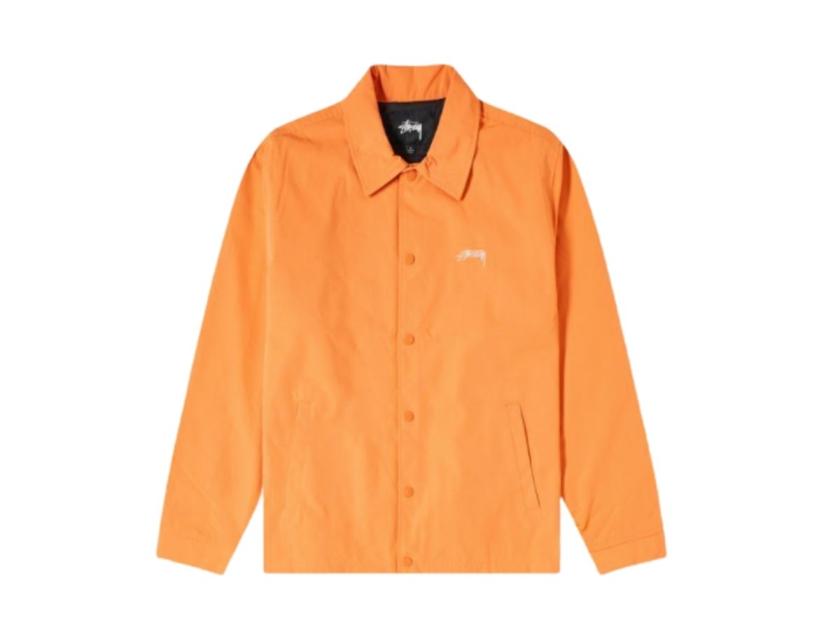 SASOM | apparel STUSSY CLASSIC COACH JACKET Orange Check the