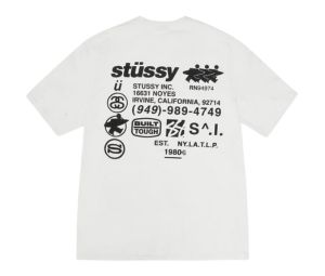 Stussy DNA Tee Pigment Dyed Natural