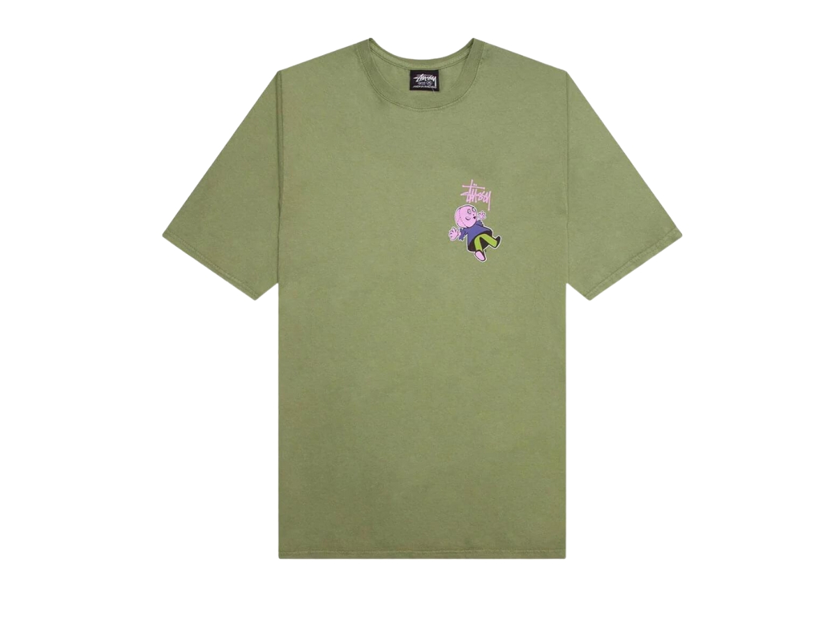 Buy Stussy Dollie Pigment Dyed T-Shirt Artichoke | SASOM