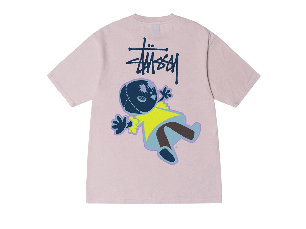 Buy Stussy Dollie Pigment Dyed T-Shirt Blush | SASOM