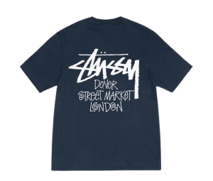 ช้อป Stussy Team Jersey 80 Navyของแท้ที่ SASOM