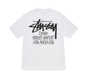 Stussy DSM Los Angeles T-Shirt White