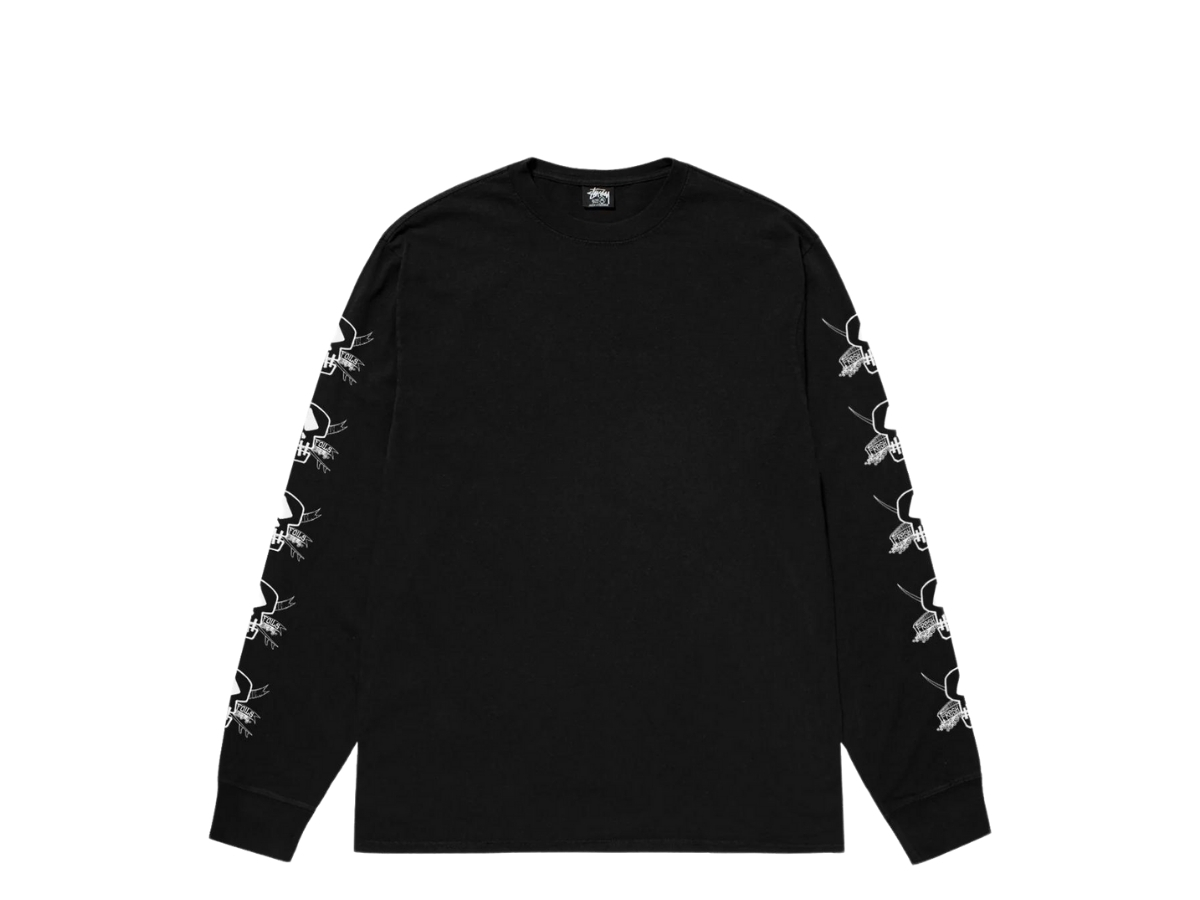 ช้อป Stussy Foils Ls Tee Pigment Dyed Blackของแท้ที่ SASOM