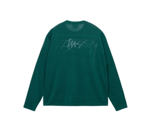 Stussy Mr. Blob Spiral Tee Green Shop Authentic at SASOM