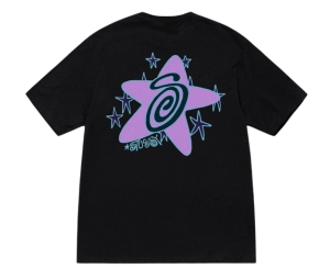 Buy Stussy Galaxy Tee Black at Sasom – Authentic and Ready to Ship