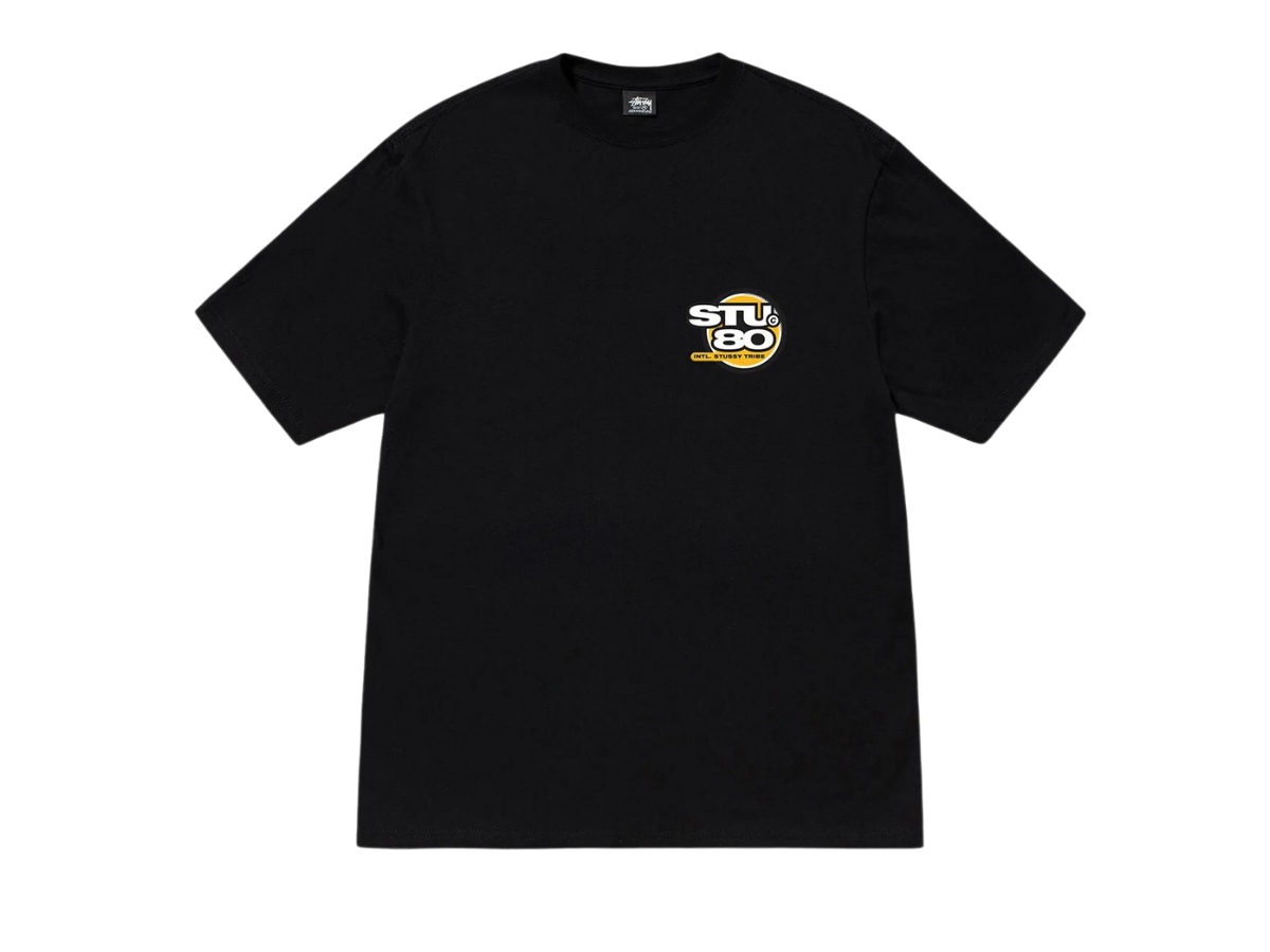 Stussy Hot 80 Tee Black Shop Authentic at SASOM