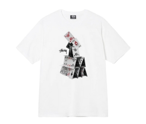 ★人気★【STUSSY】★STOCK BOX TEE★WHITE★ Stussy Stock Tokyo Tee White Men's - SS25 - US