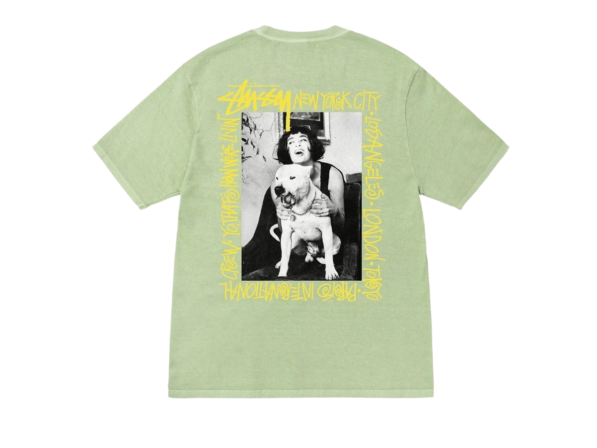 stussy how we re livin pigment dyed tee