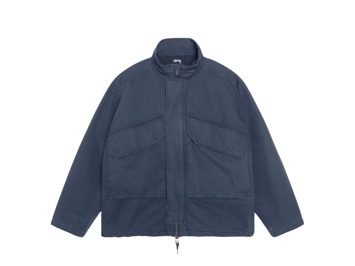 stussy INSULATED FIELD JACKET NAVY