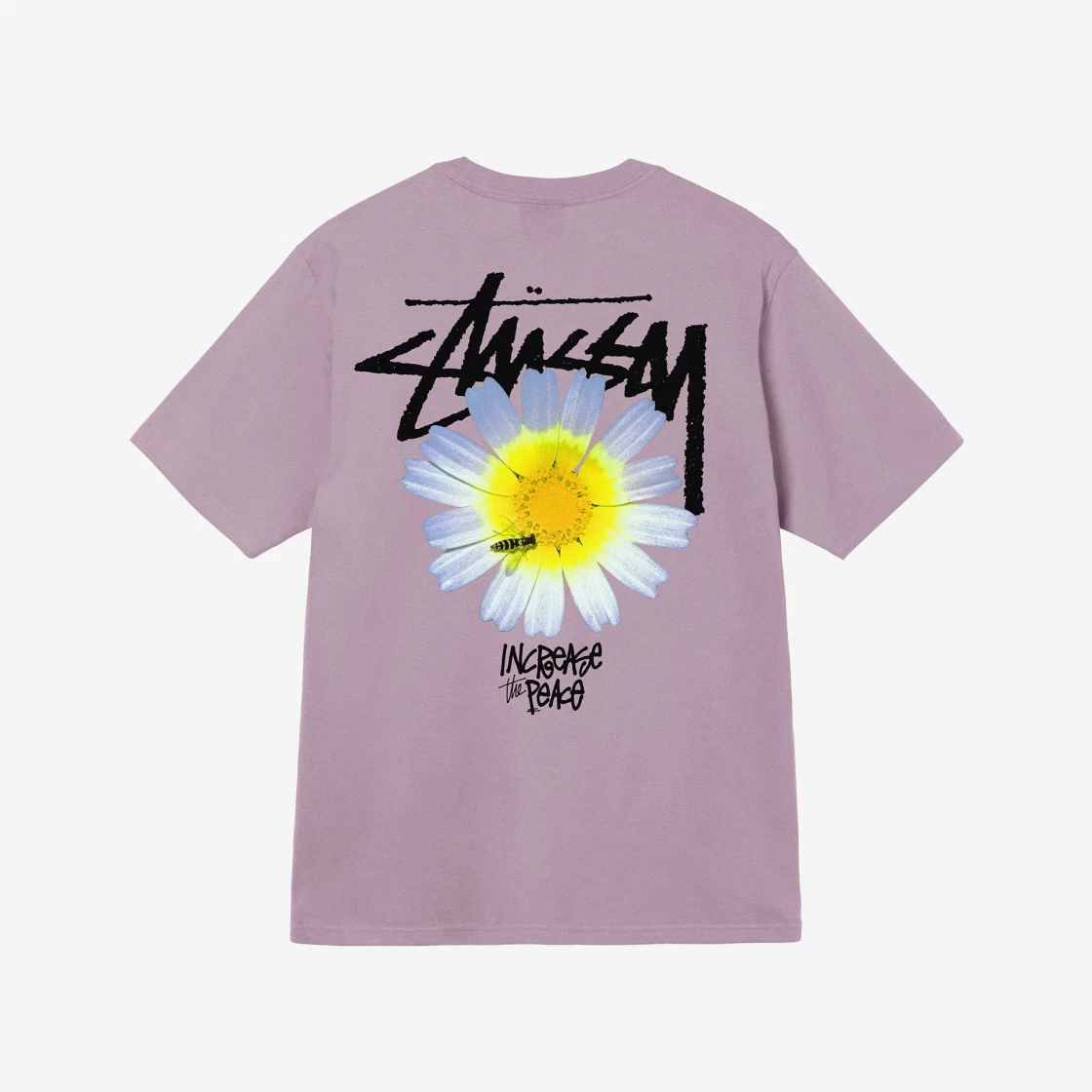 お得安いSTUSSY ITP FLOWER TEE Orchid Tシャツ/カットソー(半袖/袖なし)