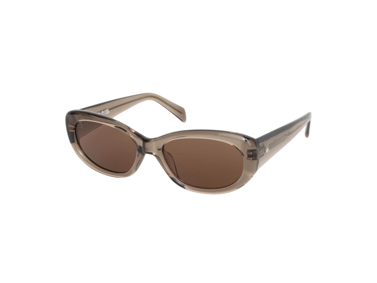 Buy Stussy June Sunglasses Brown Crystal Brown Lens | SASOM