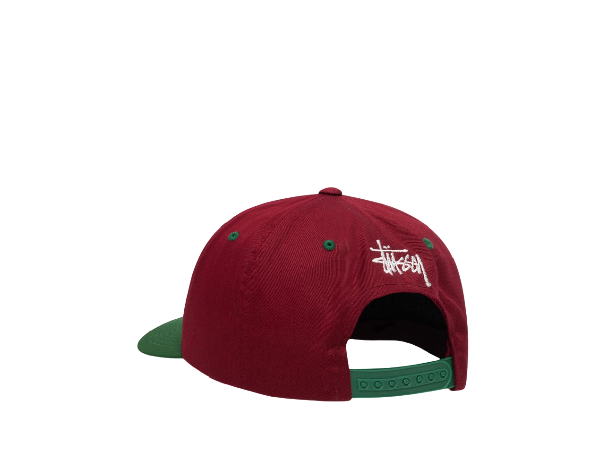 https://d2cva83hdk3bwc.cloudfront.net/stussy-low-profile-big-basic-snapback-maroon-3.jpg