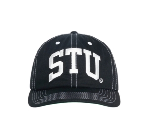 Buy Stussy Mid Depth Stu Arch Strapback True Black at Sasom – Authentic and Ready to Ship