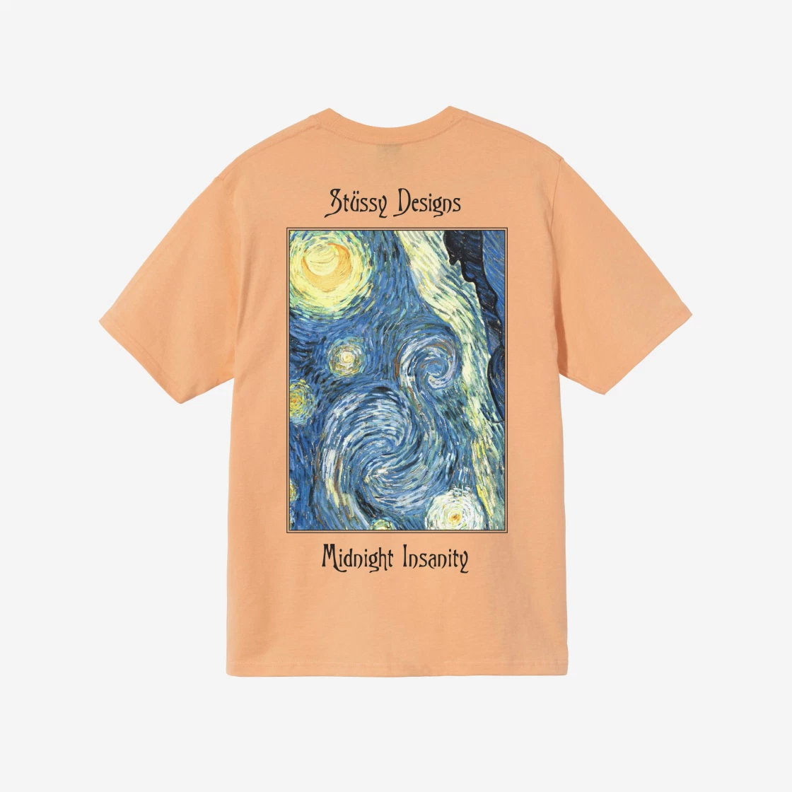 Buy Stussy Midnight Insanity T-Shirt Peach | SASOM