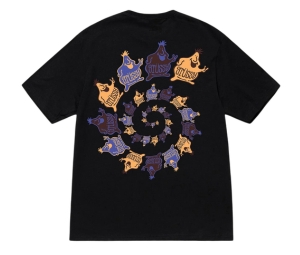 ★人気★【STUSSY】★MR. BLOB SPIRAL TEE★Tシャツ★Green★ Stussy Mr. Blob Spiral Tee Black Shop Authentic at SASOM
