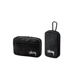 Stussy Multi Pouch With Carabiner Black