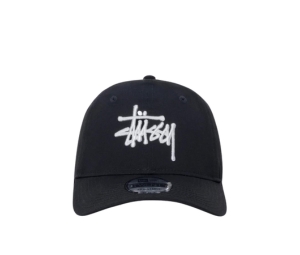 Stussy New Era 9Twenty Basic Strapback Black