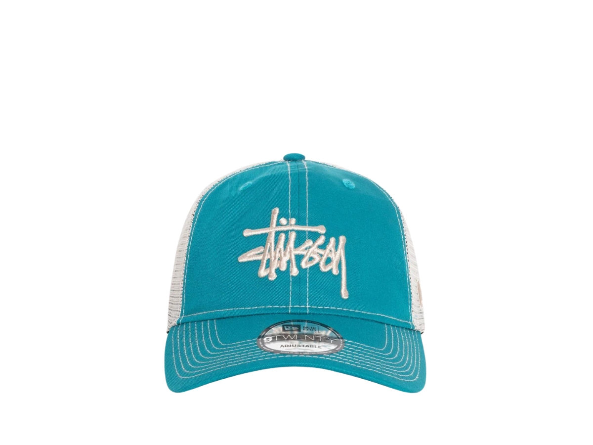 Buy Stussy New Era 9Twenty Basic Trucker Teal | SASOM