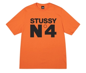 Stussy Basic Stussy Tee Pigment Dyed Coral | ของแท้