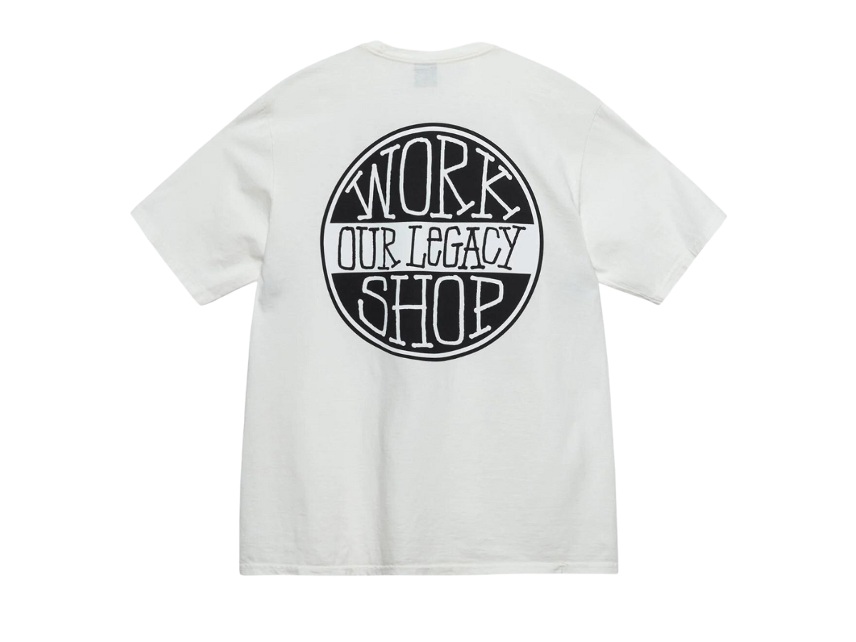 Buy Stussy Our Legacy Dot Pigment Dyed Tee Natural | SASOM
