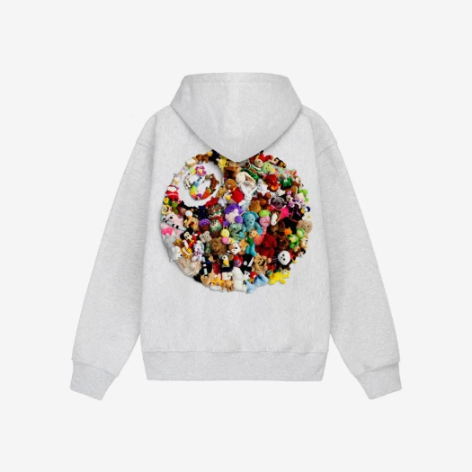 Stussy x Martine Rose Collage Pigment Dyed Hoodie Mocha