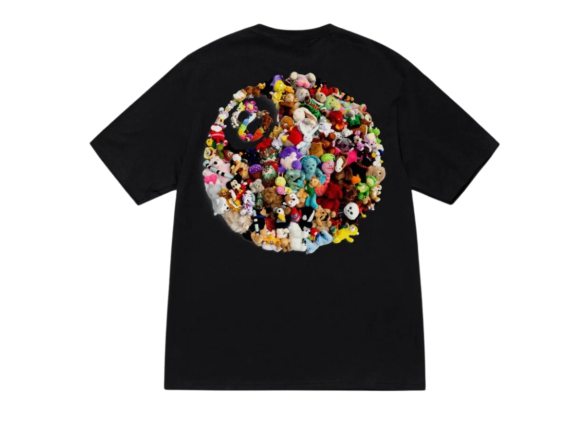 Stussy Plush T-Shirt Black