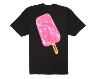 Buy Stussy Popsicle Tee Black at Sasom – Authentic and Ready to Ship