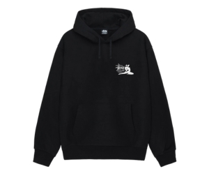 Buy Stussy Relax Hoodie Black at Sasom – Authentic and Ready to Ship