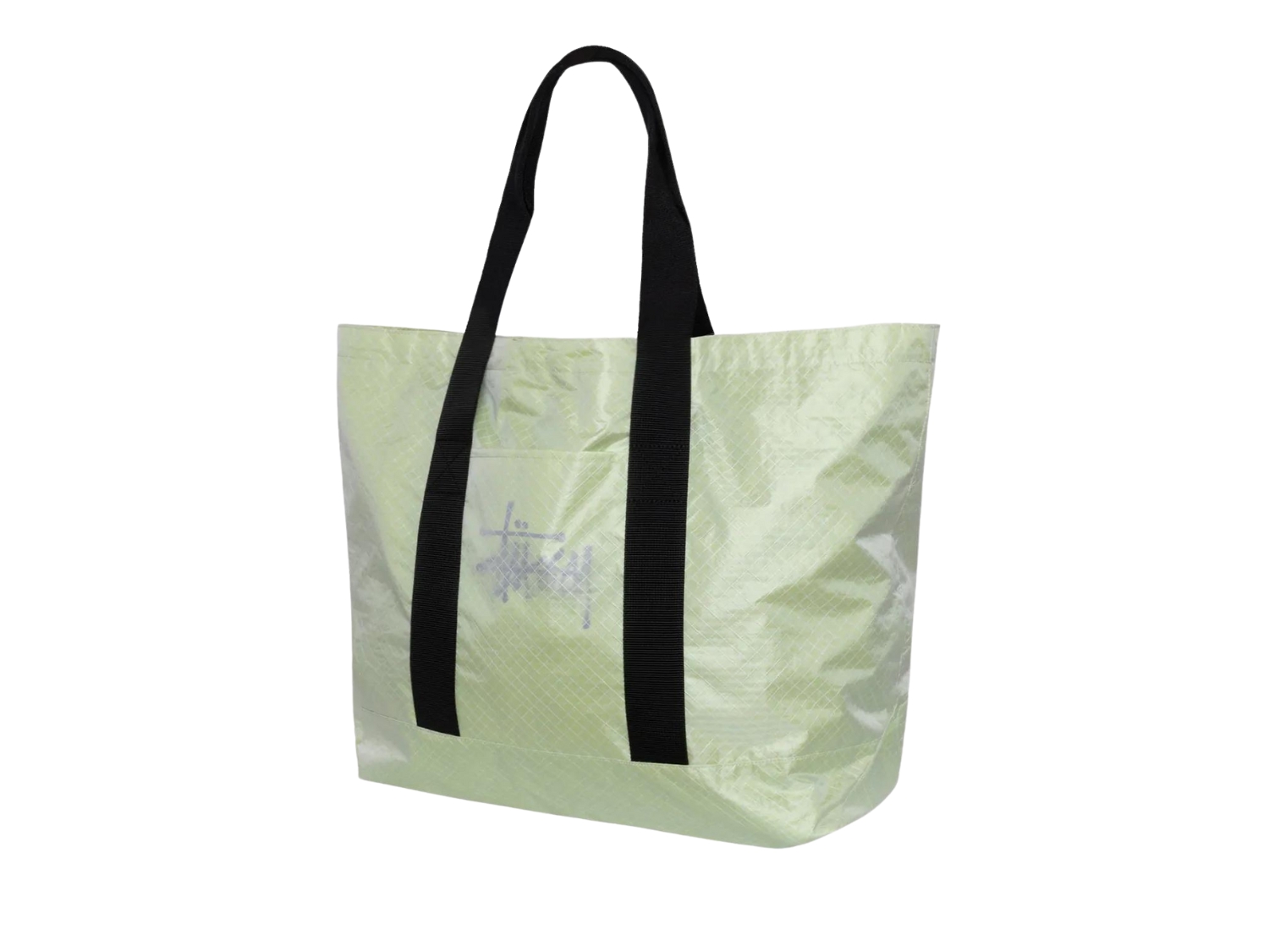 Buy Stussy Ripstop Overlay Extra Large Tote Bag Lime | SASOM