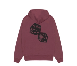 Stussy Gear Hoodie Oxblood Shop Authentic at SASOM