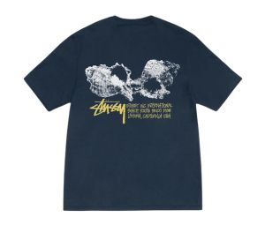 Stussy Shells Tee Berry Shop Authentic at SASOM