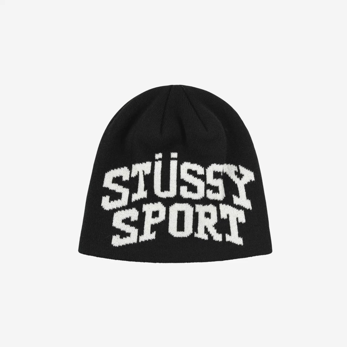 SASOM | accessories Stussy Sport Jacquard Skullcap Beanie Black