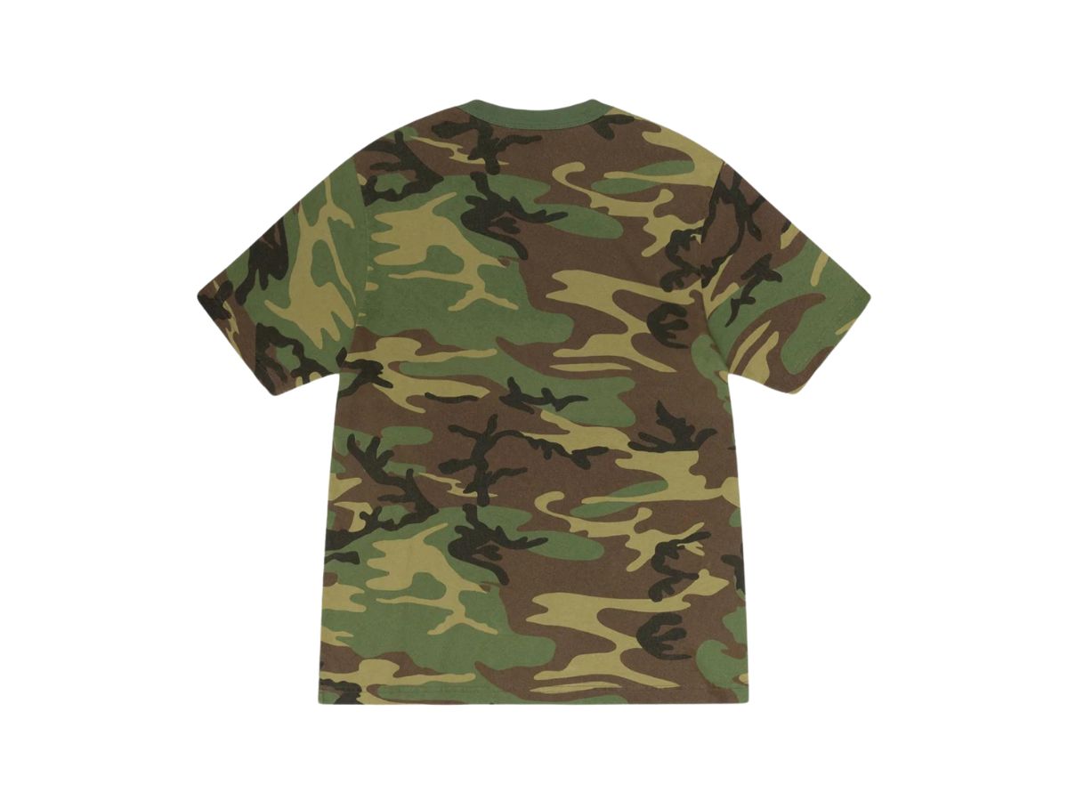 Stussy Sport Script Tee Camo Shop Authentic at SASOM