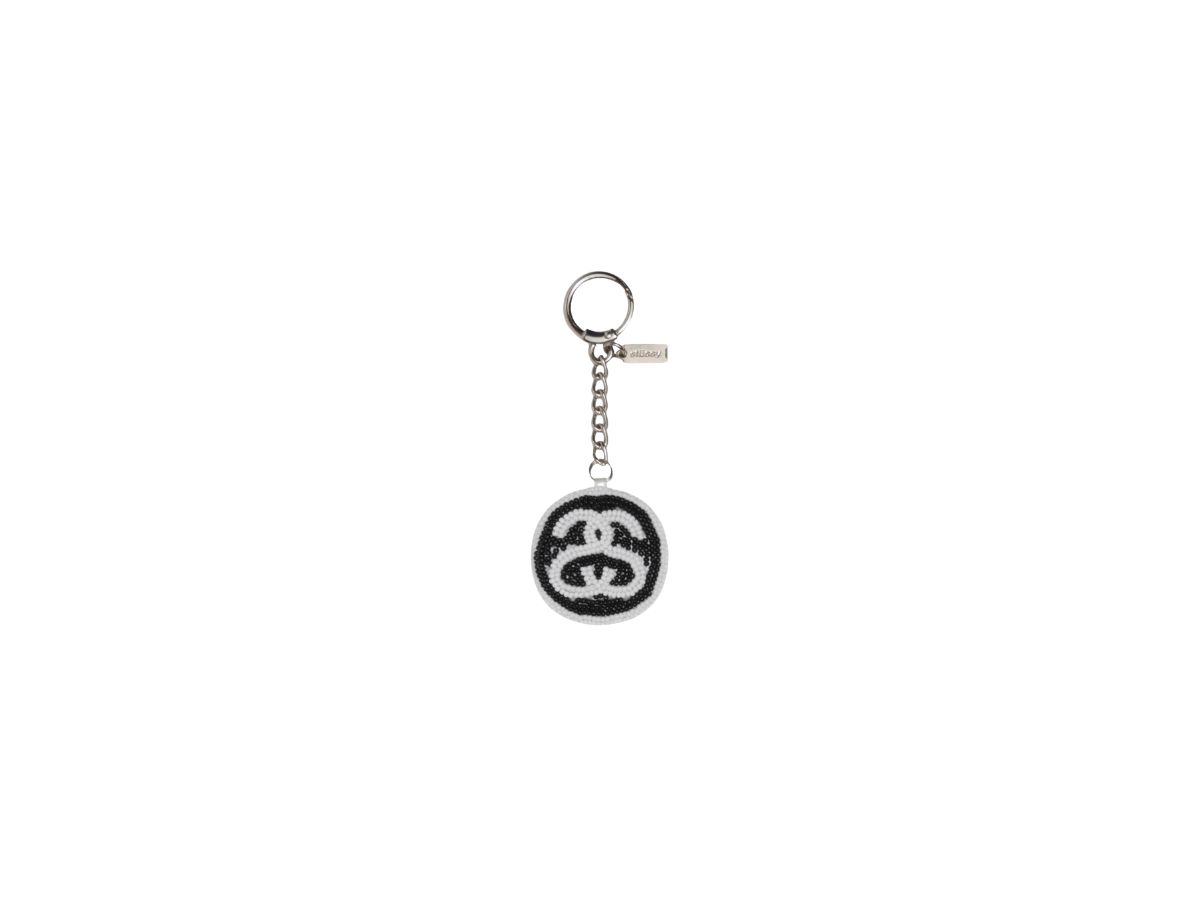 Stussy SS Link Beaded Ball Keychain Shop Authentic at SASOM