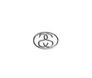 Stussy SS Link Carabiner Silver Shop Authentic at SASOM