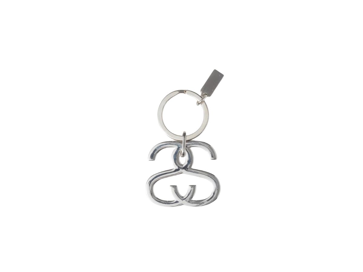 SS Link Twist Carabiner – Brushed Nickel | Accessories | Stüssy