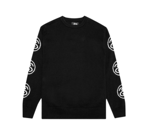 Stussy SS Link Sweater Black