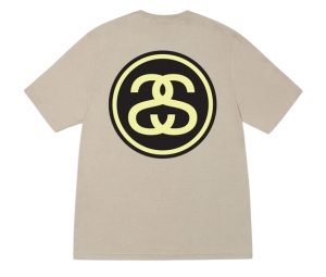 Buy Stussy SS-Link Tee Khaki at Sasom – Authentic and Ready to Ship