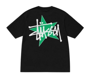 ★人気★【STUSSY】★Stussy Black Star T-Shir.t Black★ ☆人気☆【STUSSY】☆Stussy Black Star T-Shir.t Black