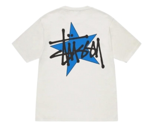 Buy Stussy Star Tee Pigment Dyed Natural at Sasom – Authentic and Ready to Ship