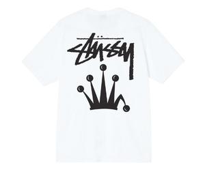 Buy Stussy Stock Crown Tee White at Sasom – Authentic and Ready to Ship