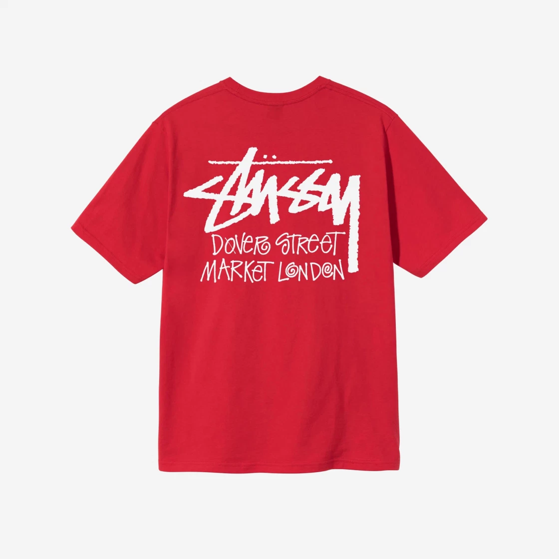 ★人気★【STUSSY】★Stussy Stock DSM London T-Shir.t★ Stussy Stock DSM London T-Shirt Red Shop Authentic at SASOM