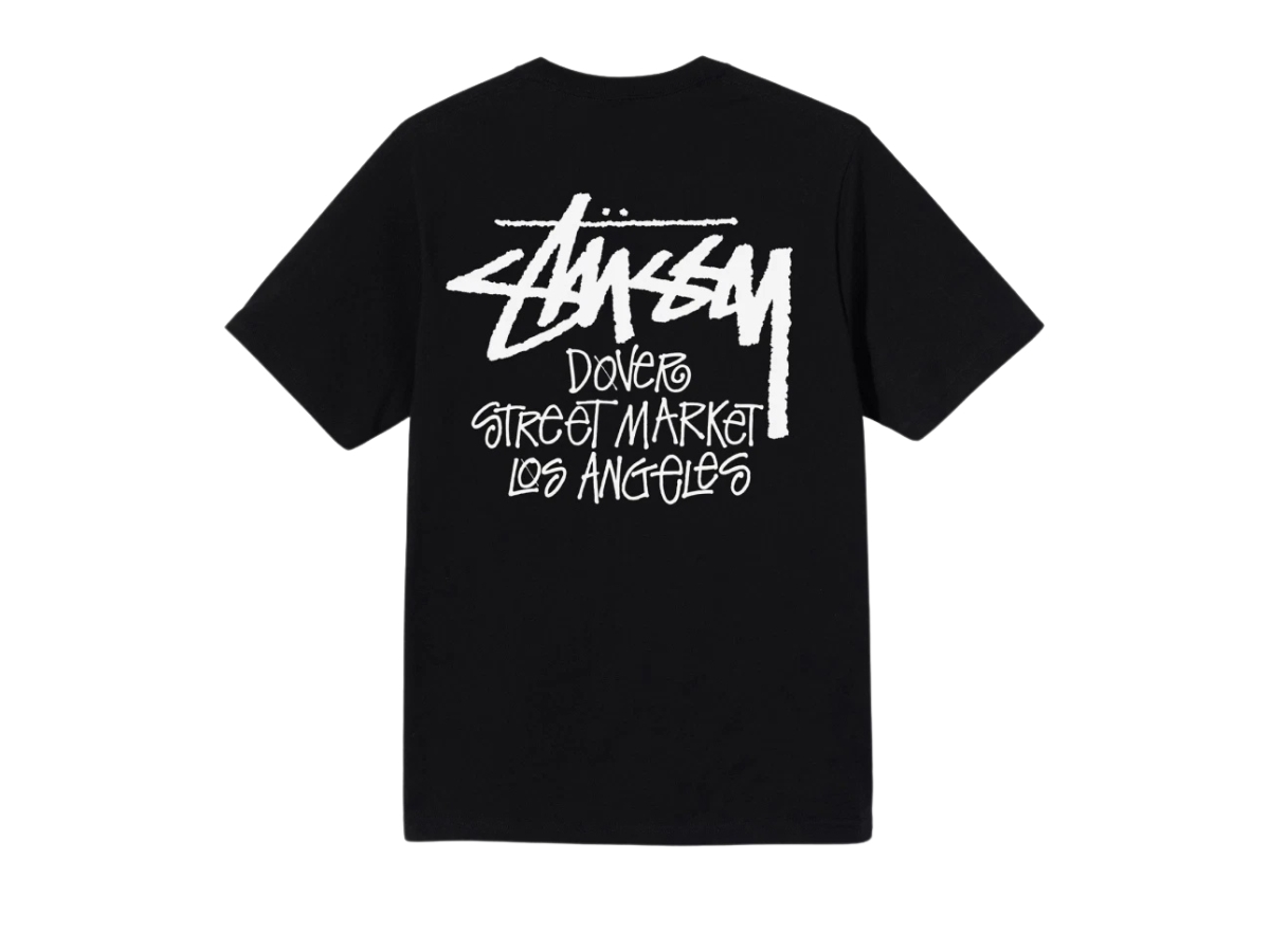 Stussy Stock DSM Los Angeles T-Shirt Black (2021)