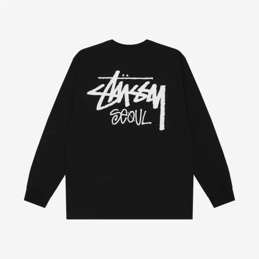 Stussy Stock Seoul T-Shirt Black 2023 - Tシャツ/カットソー(半袖/袖 ...